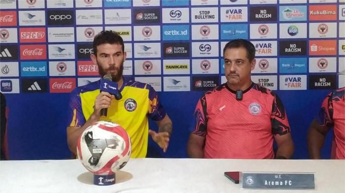 Arema FC Tak Anggap Remeh Semen Padang, Meski Dejan Antonic Belum Bisa Dampingi Tim saat Laga