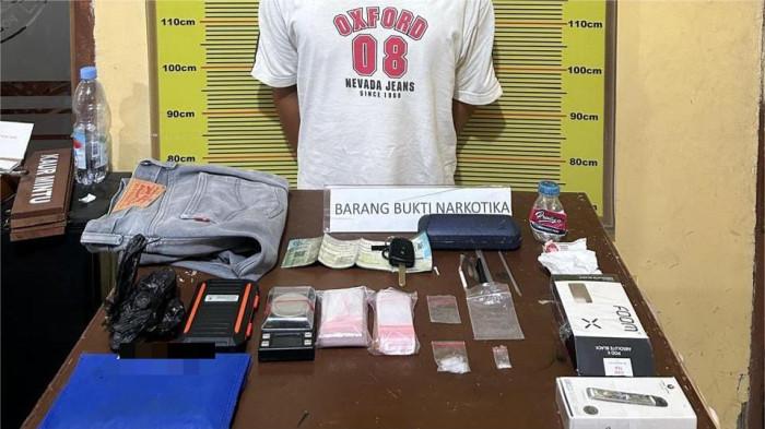 barang bukti narkoba sabu di padang panjang 12/11/2025