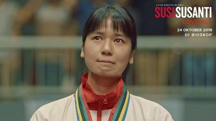 Jadwal Bioskop Hari Ini Minggu 27 Oktober 2019, Film 'Susi Susanti: Love All' Tayang di Padang