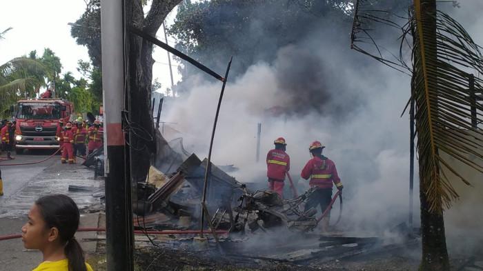 Update Kebakaran di Alai Parak Kopi Padang: Warung, Rumah, dan Bengkel Ludes Dilalap Api