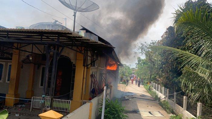 Kebakaran Pertama di Padang Tahun 2023, Rumah dan Sepeda Motor Hangus di Tunggul Hitam
