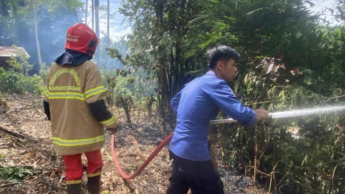 Dua Kebakaran Terjadi di Kabupaten Agam dalam Sehari: Satu Rumah dan Satu Hektare Lahan