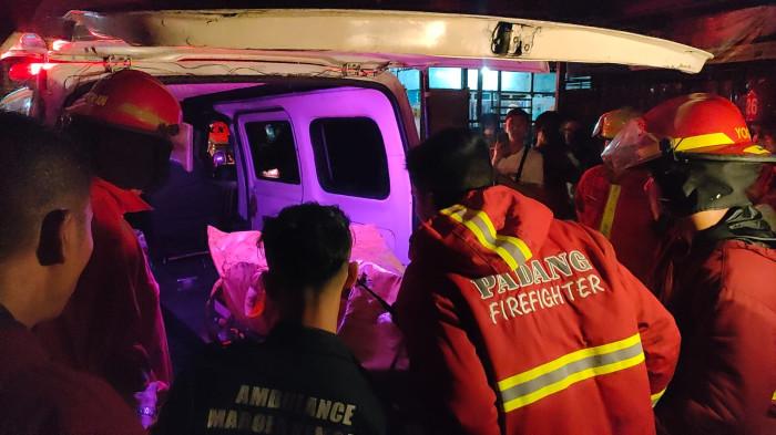 Selain Tewaskan Satu Orang, Kebakaran Ruko di Padang Hanguskan Dua Sepeda Motor