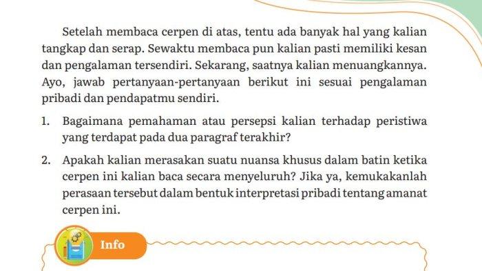 Kunci Jawaban Bahasa Indonesia Tingkat Lanjut Kelas 11 Halaman 171 Penggali Sumur yang Ingin Pensiun
