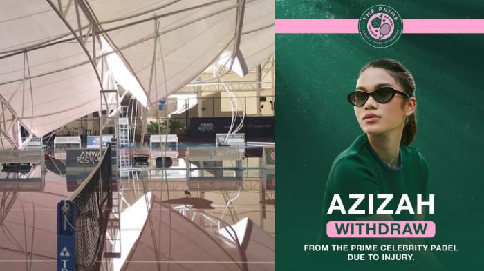 Batal Ikut, Azizah Salsha Terhindar dari Robohnya Lapangan Padel, Ini Daftar Artis Peserta Turnamen