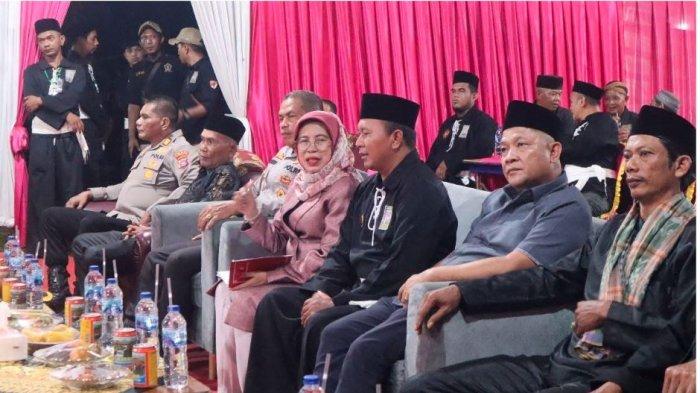 Malam Pengesahan Warga Baru PSHT di Kecamatan Timpeh Dharmasraya, Wabup Leli Arni & Forkopimda Hadir