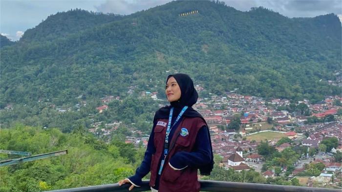 PUNCAK CEMARA- Penampakan objek wisata Puncak Cemara yanga da di Kecamatan Berangin, Kota Sawahlunto, Sumatera Barat.