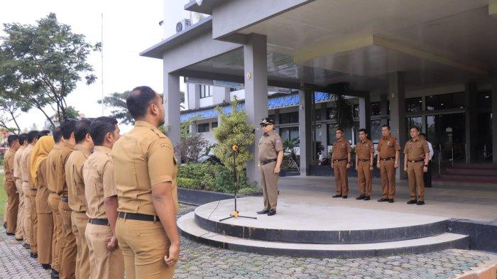 Pj Wali Kota Payakumbuh Pimpin Apel Pagi, Ingatkan! Percepat Kegiatan Setiap OPD