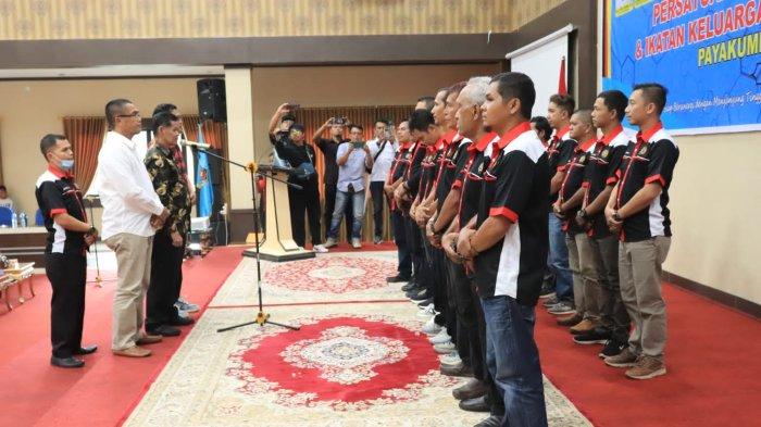Hadiri Pengukuhan Pengurus PWI, Pj Wako Rida Ananda Ajak Wartawan Lawan Hoaks