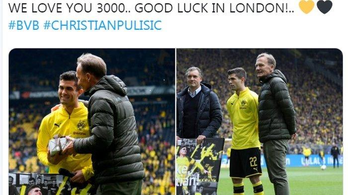 Chelsea Gaet Pulisic Musim Depan, Borussia Dortmund Gelar Perpisahan
