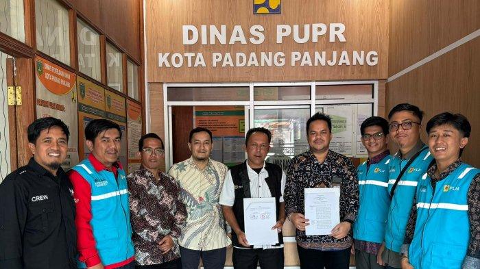 Cegah Pencemaran Lingkungan, PLN dan PUPR Padang Panjang Tandatangani Kerjasama