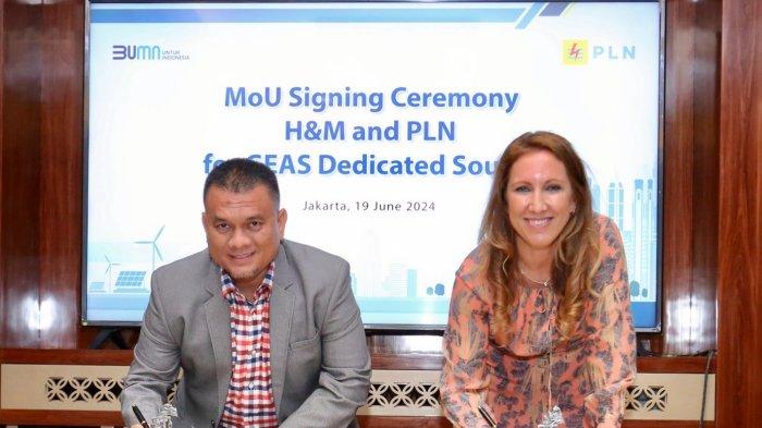 Dekarbonisasi Industri, PLN Suplai Energi Hijau ke Perusahaan Fashion Global H&M Group