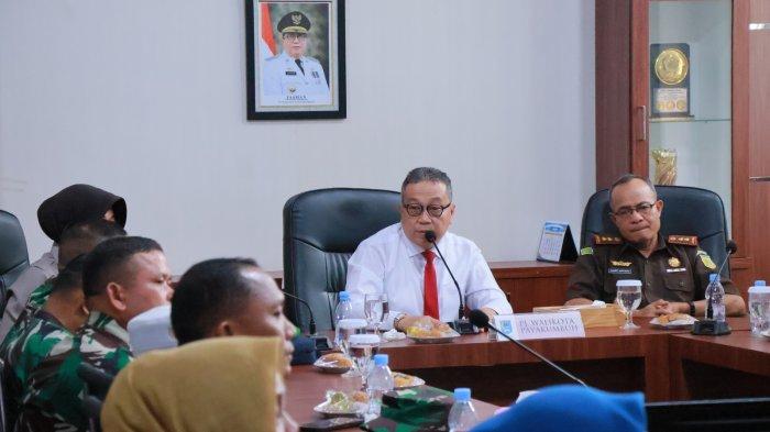 Matangkan Pemilu Serentak, Pj Wali Kota Ajak Semua Unsur Kawal Pemilu Serentak 2024