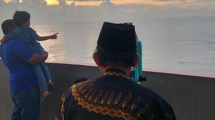 Tertutup Gumpalan Awan, Rukyatul Hilal di Pantai Gandoriah Pariaman Tak Berhasil Lihat Bulan