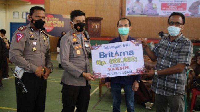 Gebyar Vaksinasi Presisi Polres Agam, 1.341 Orang Disuntik Vaksin dalam Sehari