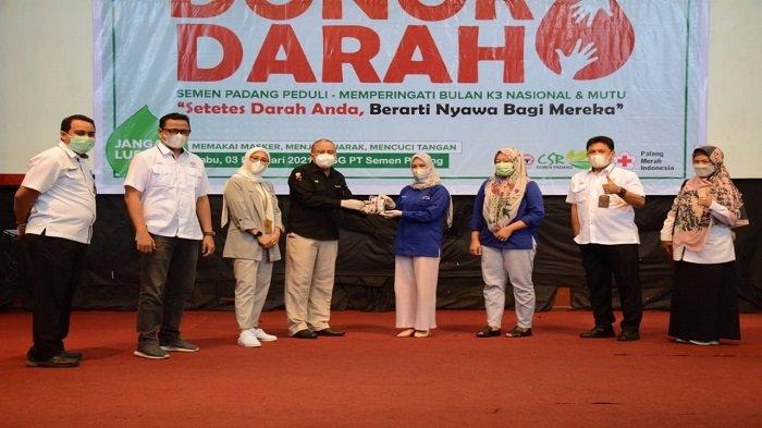 Semen Padang Sumbangkan 202 Kantong Darah, Kerja Sama dengan PMI Kota Padang