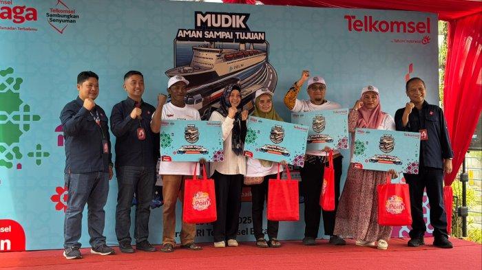 Program Mudik Hepi Telkomsel Poin Berangkatkan 1.100 Pemudik ke Kampung Halaman