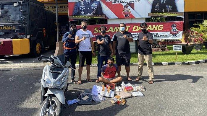 Tim Klewang Tangkap Pelaku Pencuri 13 Paket Online Shop Lion Parcel saat Korban Sholat di Masjid