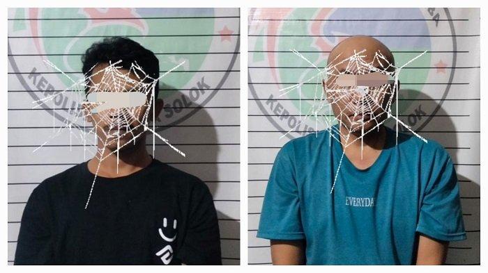 Dua Pelaku Narkoba Terjaring Operasi Polres Solok, Sabu dan Ganja Ditemukan di Rumah