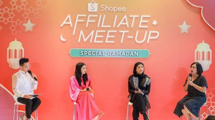 Gelar Shopee Affiliate Meet-Up Special Ramadan, Awkarin dan Cici Konten Bagikan Tips Konten Kreatif