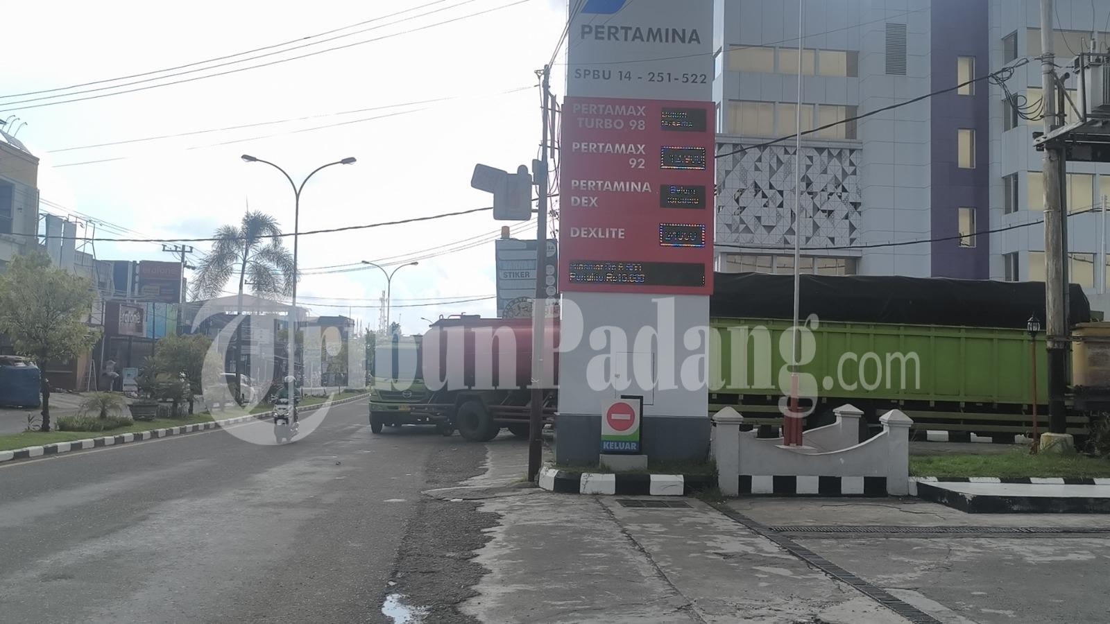 Dexlite Sepi Peminat di SPBU Marapalam Usai Harga Naik, Sastia: Kemarin Hanya Satu Kendaraan Mengisi