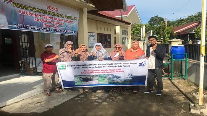Destinasi Wisata Sejarah Lubang Jepang di Padang, FIB Unand Dukung Program Membangun 11 Desa Tematik