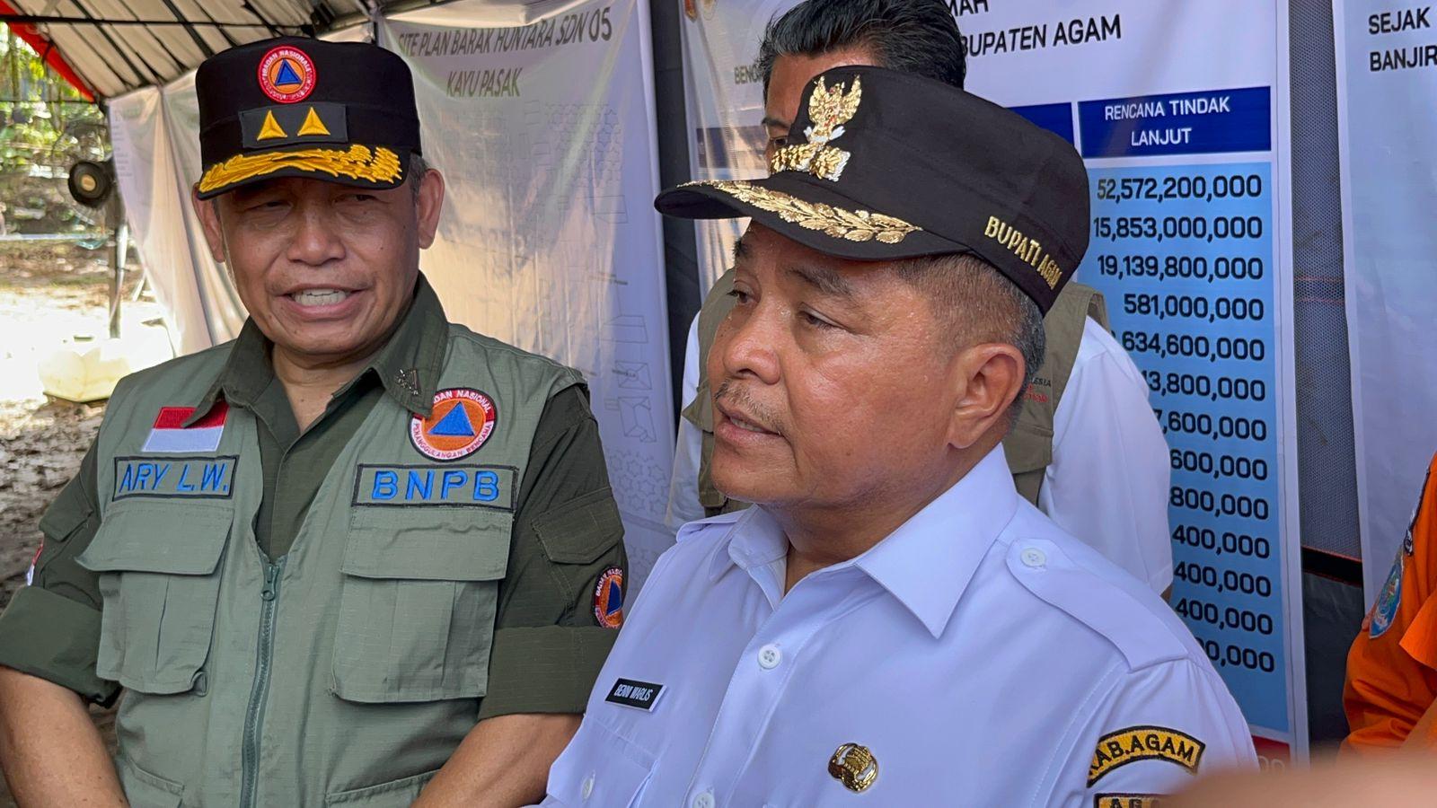 Pemkab Agam Inventarisir Korban Banjir Bandang Salareh Aia untuk Huni Huntara By Name By Adress