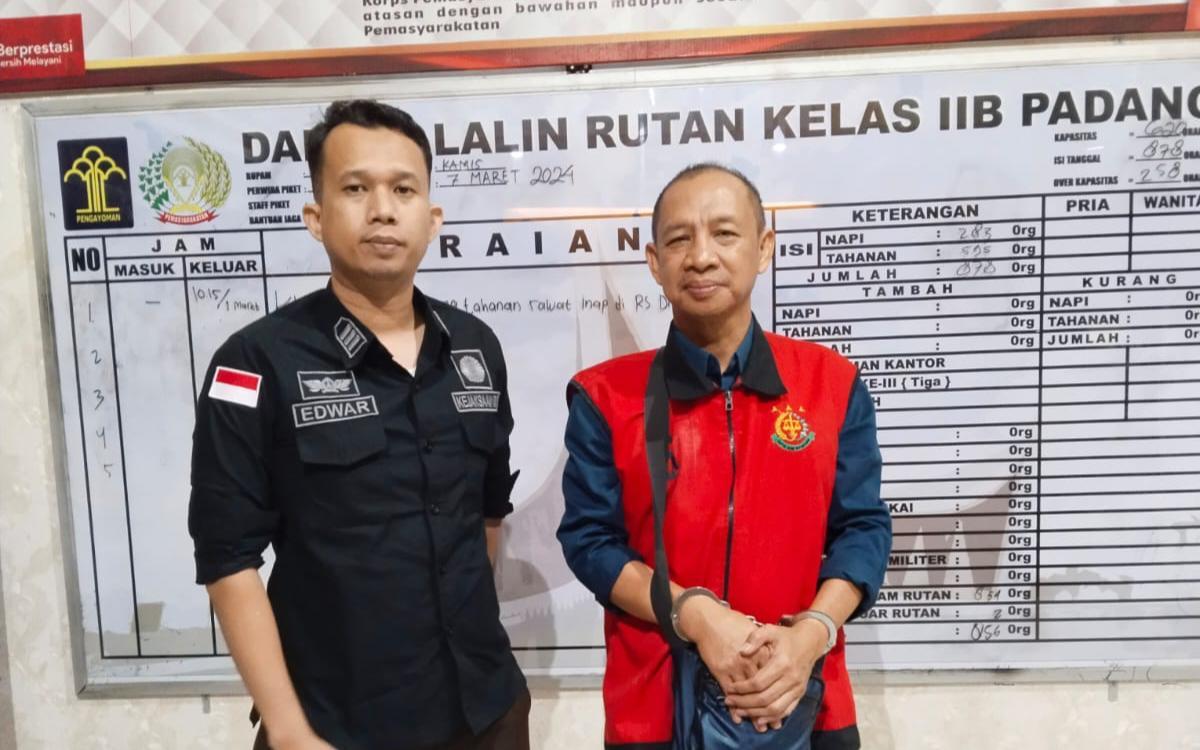 Buron Sejak 2022, DPO Perkara Korupsi RSUD Pasbar Akhirnya Ditangkap di Bekasi