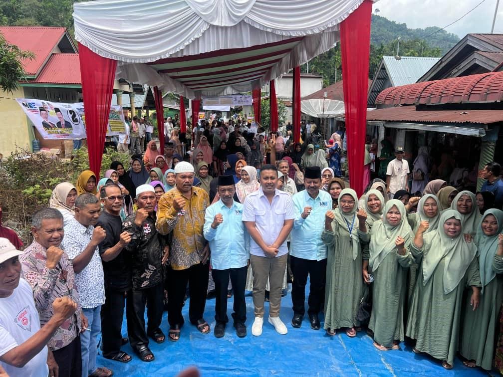 Vasko Ruseimy Jumpai Masyarakat Panti Utara, Pasaman: Minta untuk Fokus, Menangkan Pilgub Sumbar2024