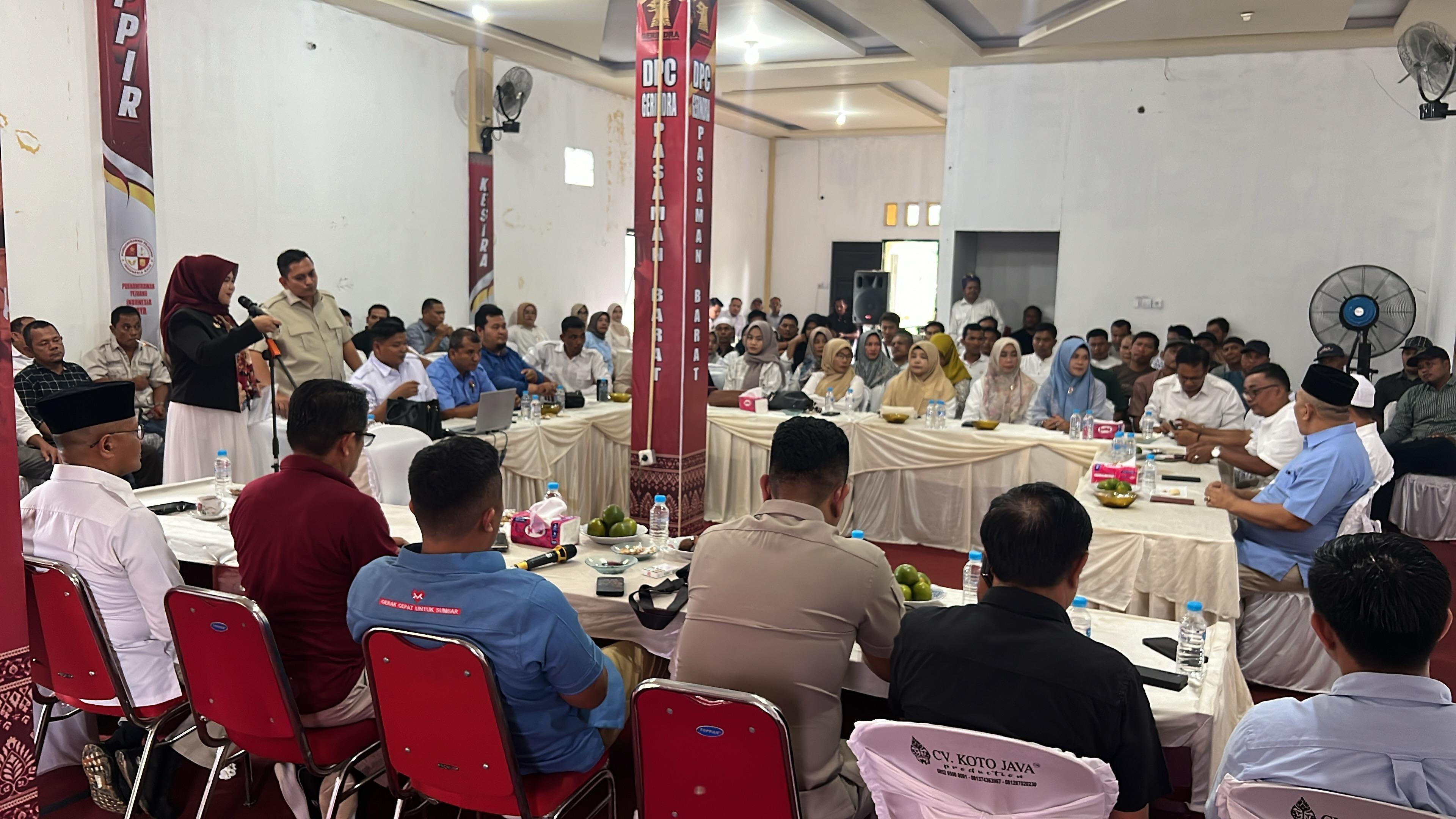 Vasko Ruseimy Beri Sambutan Rakor di Pasaman Barat, dan Berpesan ke Kader terkait Kampanye Negatif