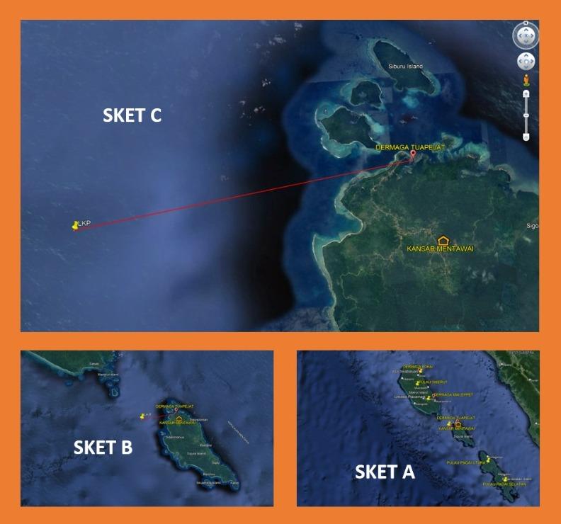 Kantor SAR Mentawai Terima Informasi Kapal Ikan Mati Mesin di Perairan Pulau Sipora