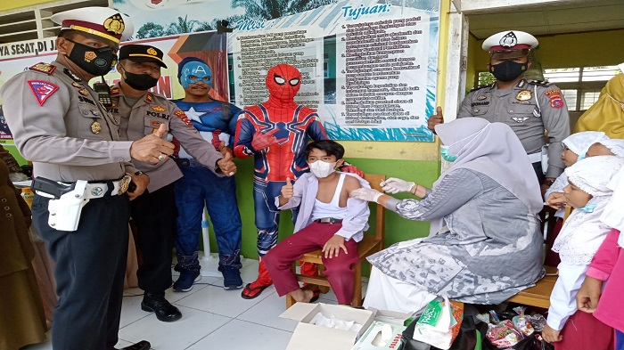 Sebanyak 2.634 Anak Usia 6-11 Tahun di Kabupaten Agam Sudah Divaksin Dosis Pertama