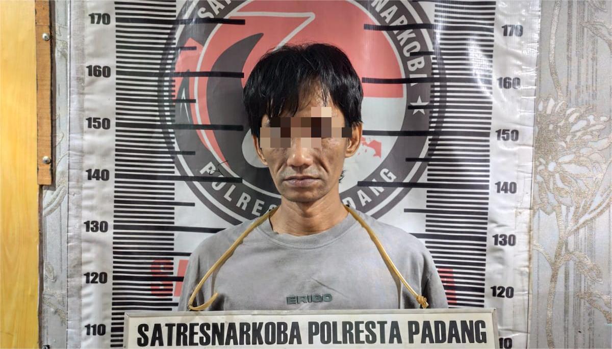 Simpan Narkotika Jenis Ganja dan Sabu dalam Rumah, Pria di Siteba Padang Diringkus Polisi