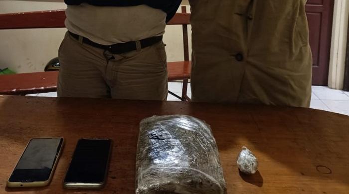 Dua Pemuda Diciduk Polresta Bukittinggi, Diduga Hendak Edarkan Ganja 1 Kilogram