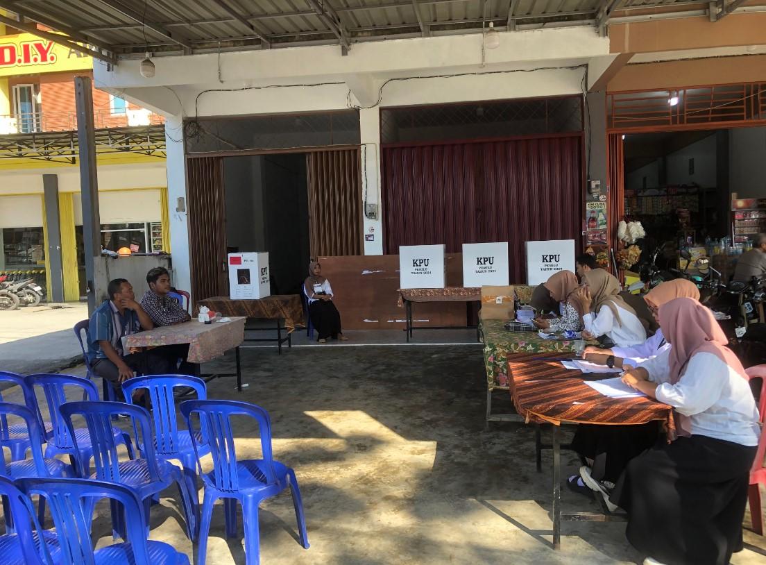 Sejumlah TPS di Pasaman Barat Masih Sepi Pemilih Hingga Pukul 09.00, Ada yang Baru 25 Pemilih