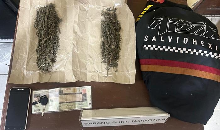 Seorang Mahasiswa Diamankan Polres Padang Panjang Saat Transaksi Narkotika