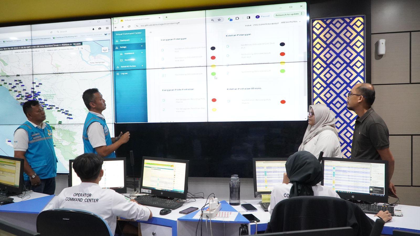 Selama Libur Lebaran, PLN UID Sumbar Siaga Layanan di Posko Siaga UP2D Periode 3-19 April 2024