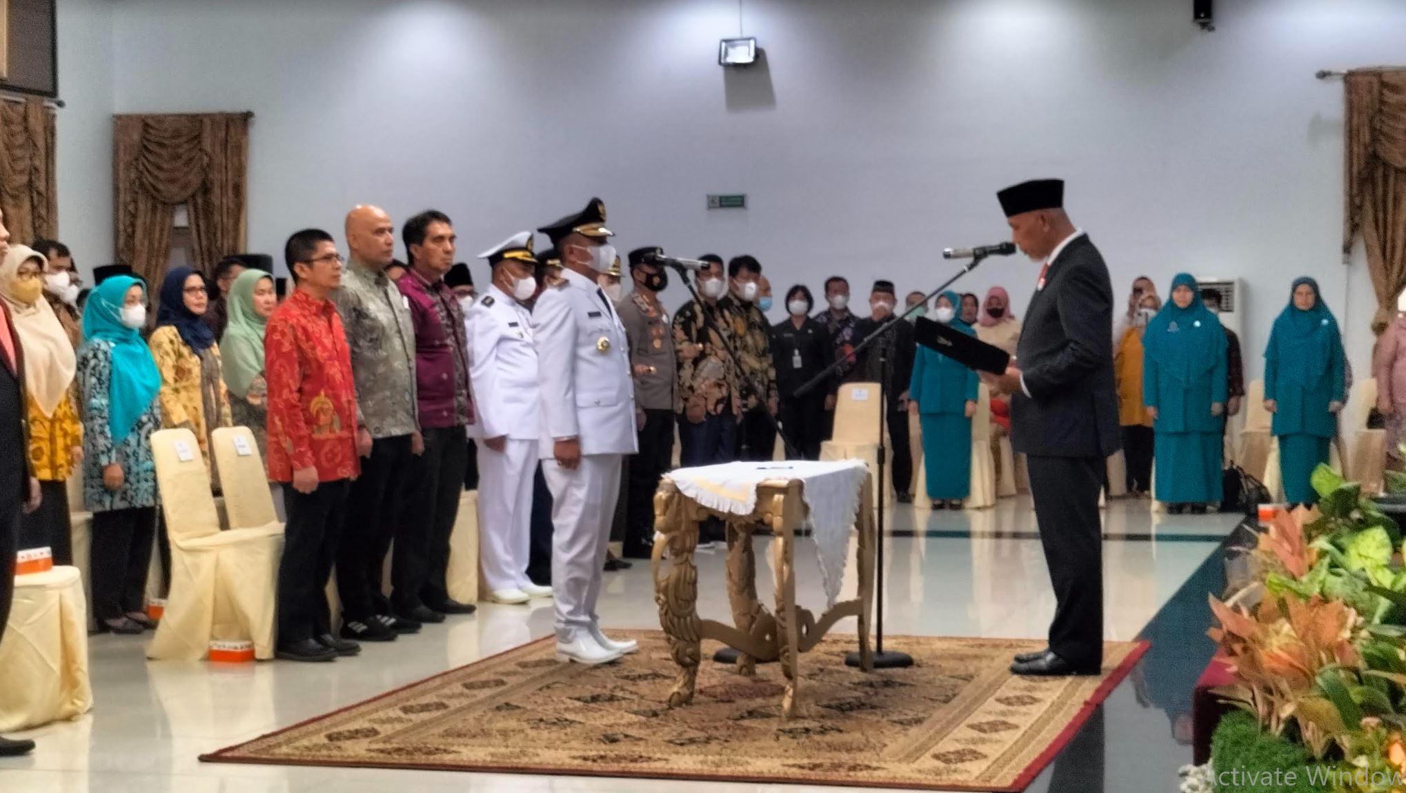 Martinus Dahlan Dilantik Jadi Pj Bupati Kepulauan Mentawai, Gubernur Mahyeldi: Jaga Netralitas ASN