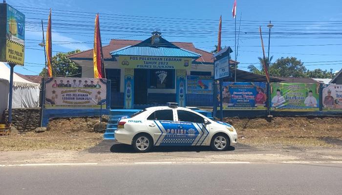 Pos Pam Lebaran di Sijunjung Sediakan Bengkel Untuk Kendaraan Pemudik yang Rusak