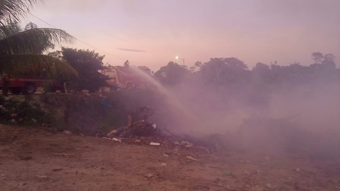 POPULER Sumbar: Tumpukan Sampah di TPA Kabupaten Agam Terbakar, Kasus Covid-19 Terus Bertambah