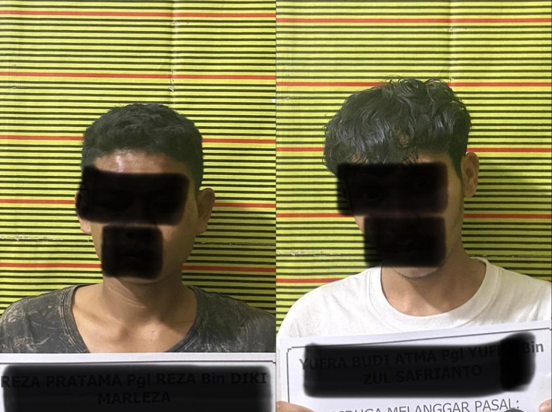 Dua Pemuda Konsumsi Sabu Ditangkap Satresnarkoba Polres Solok Selatan