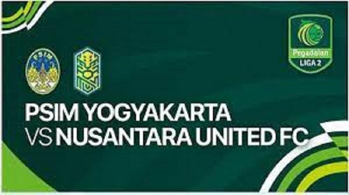 Link Live Streaming PSIM Yogyakarta vs Nusantara United, Laskar Mataram Dihantui Badai Cedera