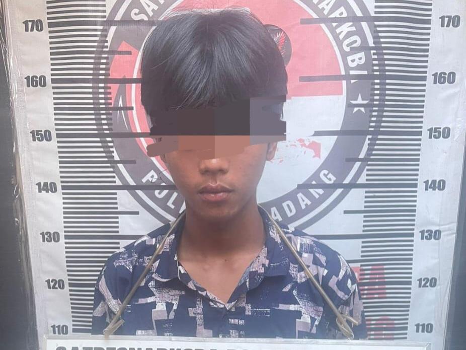 Nekat Jual Sabu, Pemuda di Padang Diamankan Polisi: Tergiur Coba-coba Narkoba