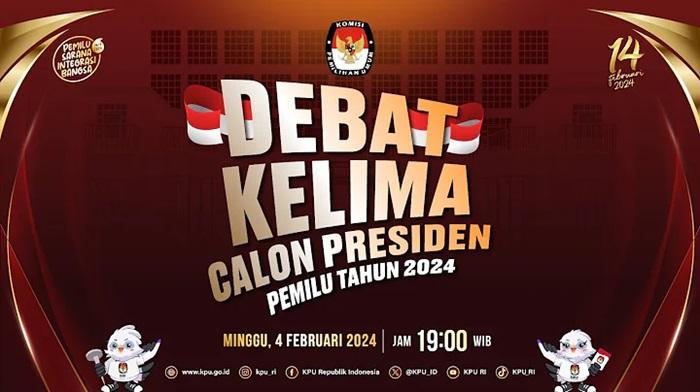 Link Live Streaming Debat Terakhir Capres Jelang Hari Pemilihan, Malam Ini Pukul 19.00 WIB