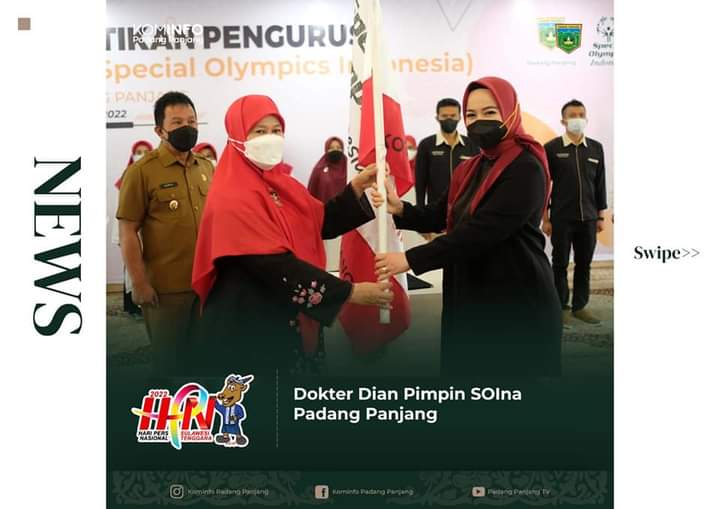 Dokter Dian Pimpin SOIna Padang Panjang, Dilantik Ketua Umum SOIna Sumbar Harneli Bahar Mahyeldi