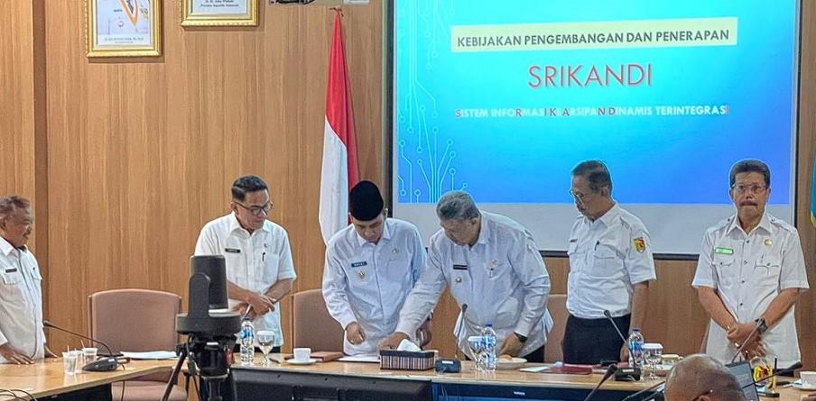 Launching Implementasi, Aplikasi SRIKANDI di Lingkup Pemko Solok