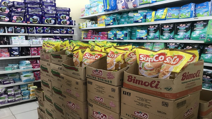 Harga Minyak Goreng Kemasan di Citra Swalayan Sijunjung Belum Ada Perubahan