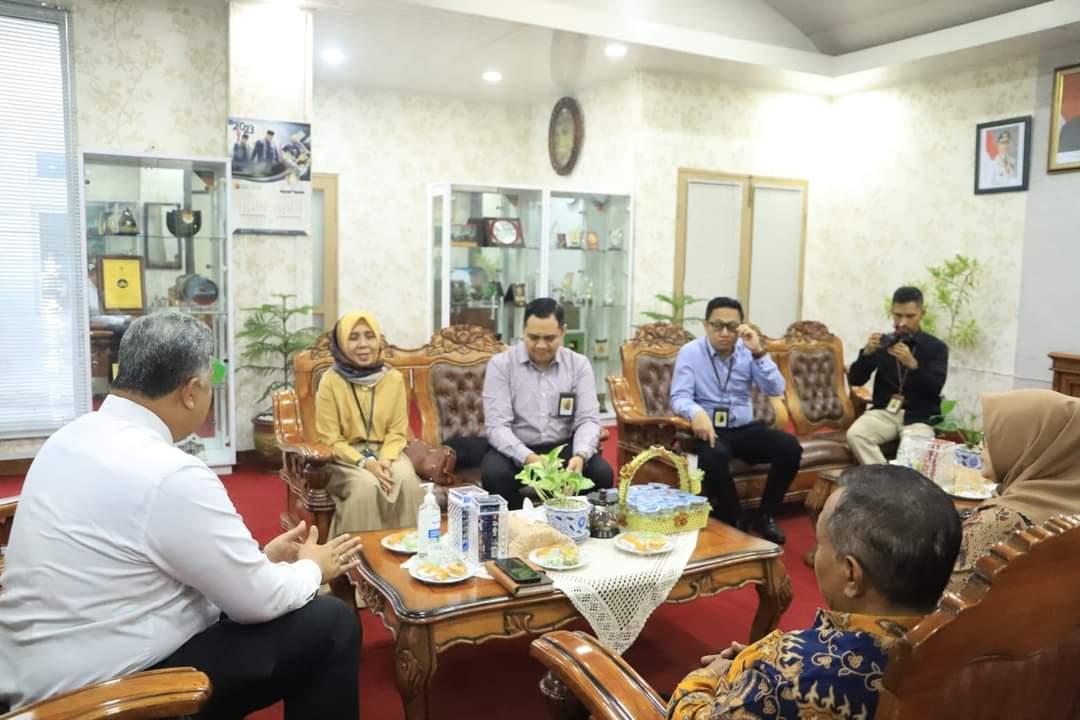 Terima Kunjungan Kepala KPP, Wako Solok Minta ASN Segera Laporkan SPT Tahunan