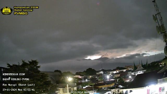 Update Gunung Marapi Sumbar: 3 Hari Terakhir hanya Terjadi 3 Kali Erupsi Hembusan