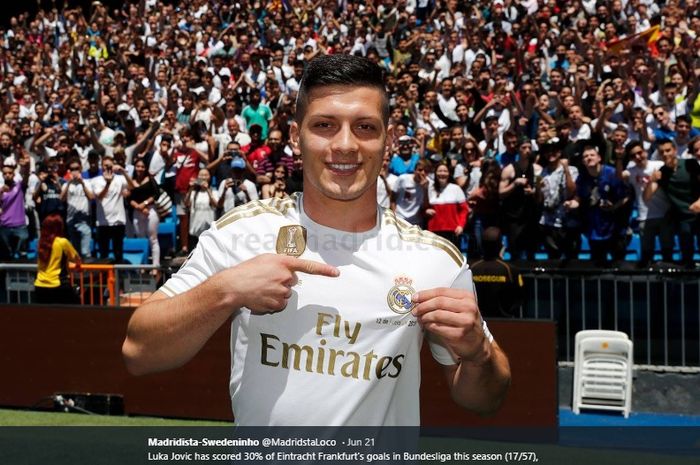 Luka Jovic Pulang Kampung, Malahan Dapat 'Tamparan' dari Sang Perdana Menteri